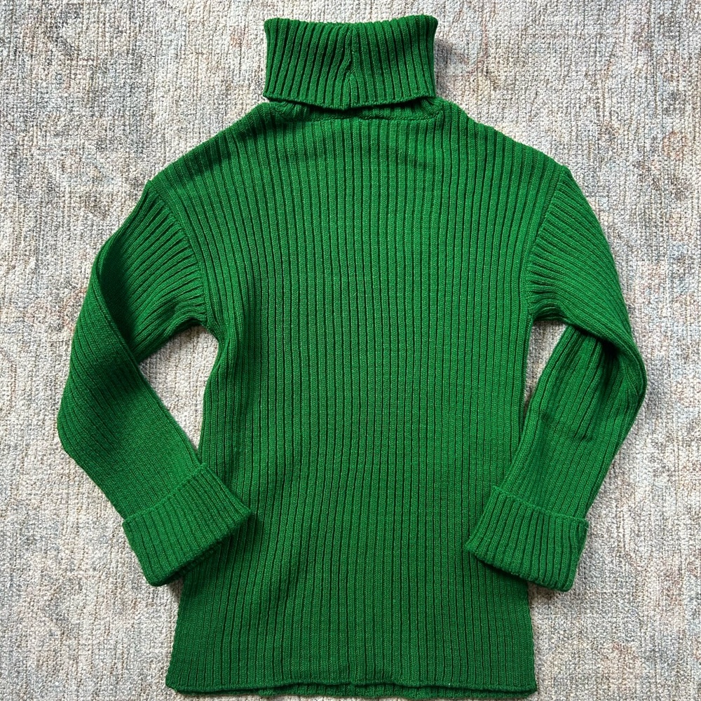 NA-KD Forest Green Turtle Neck Sweater